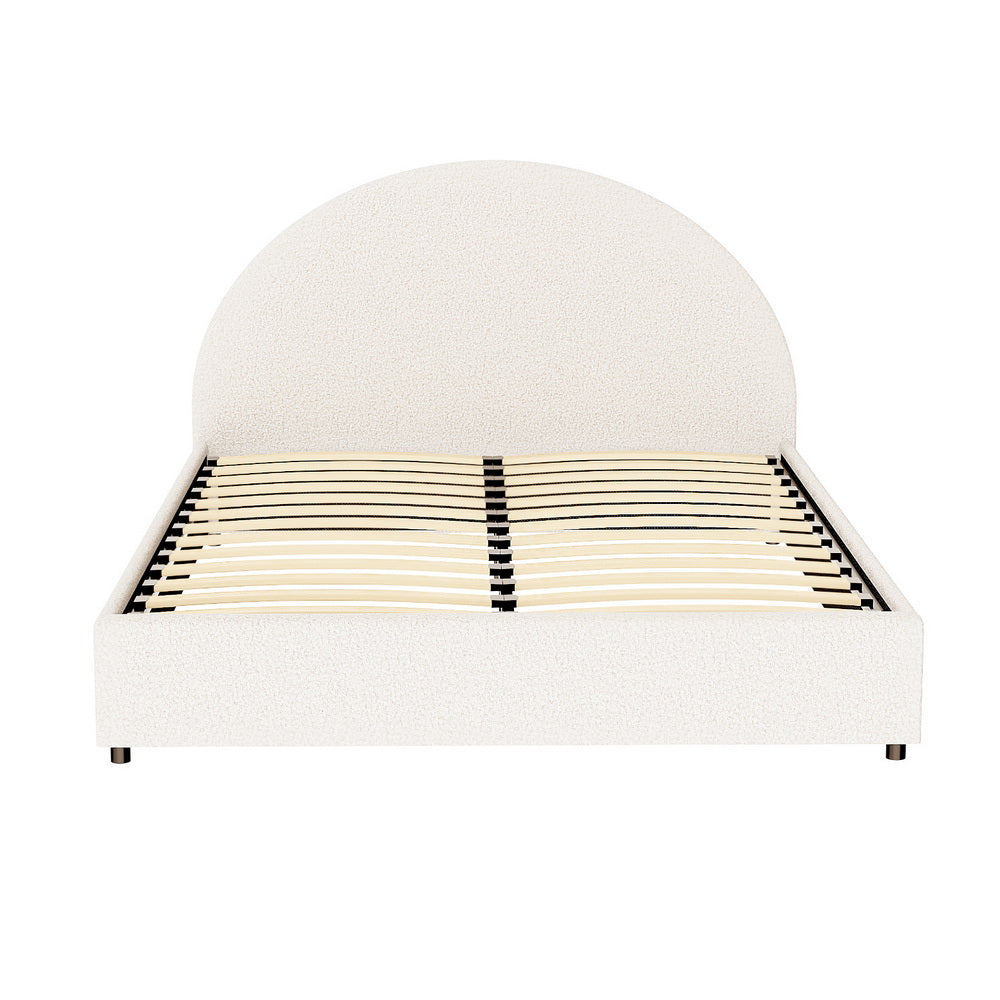 ELLA Bed Frame with Gas Lift Storage - Queen