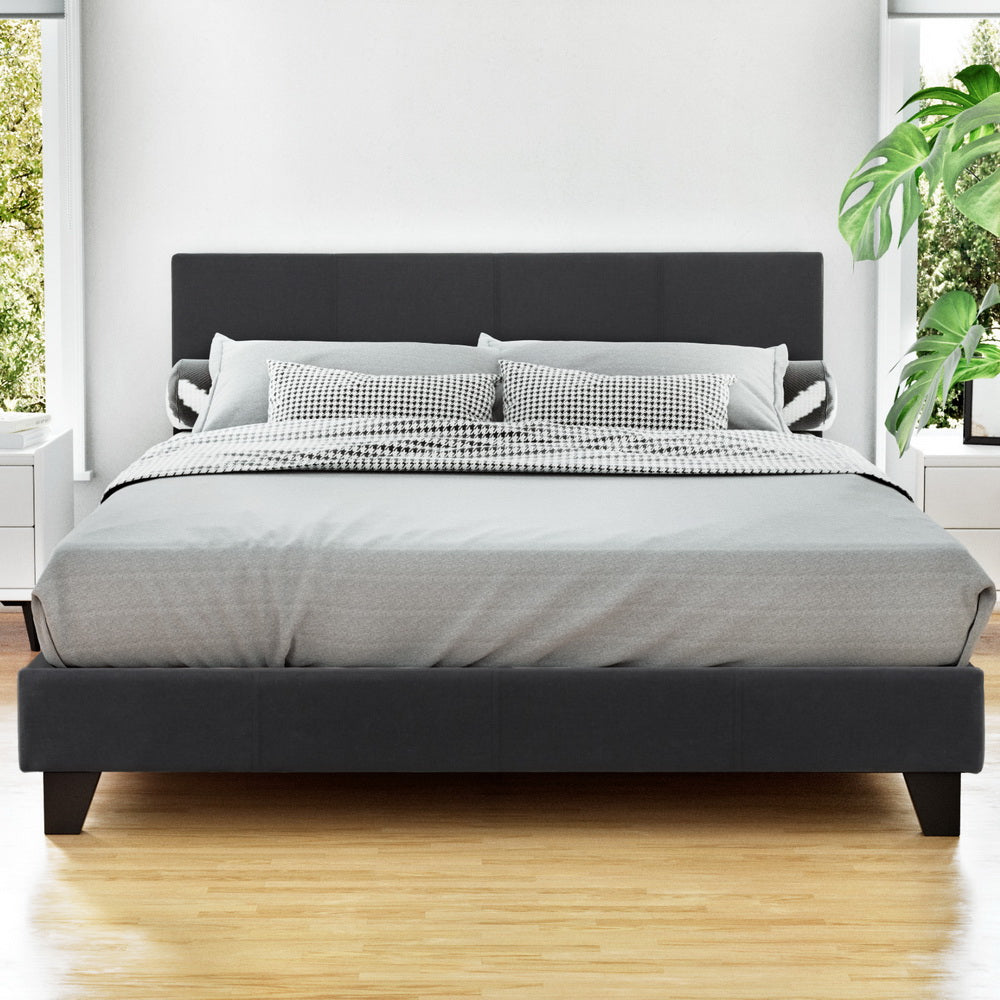 NEO Bed Frame - Double, Charcoal
