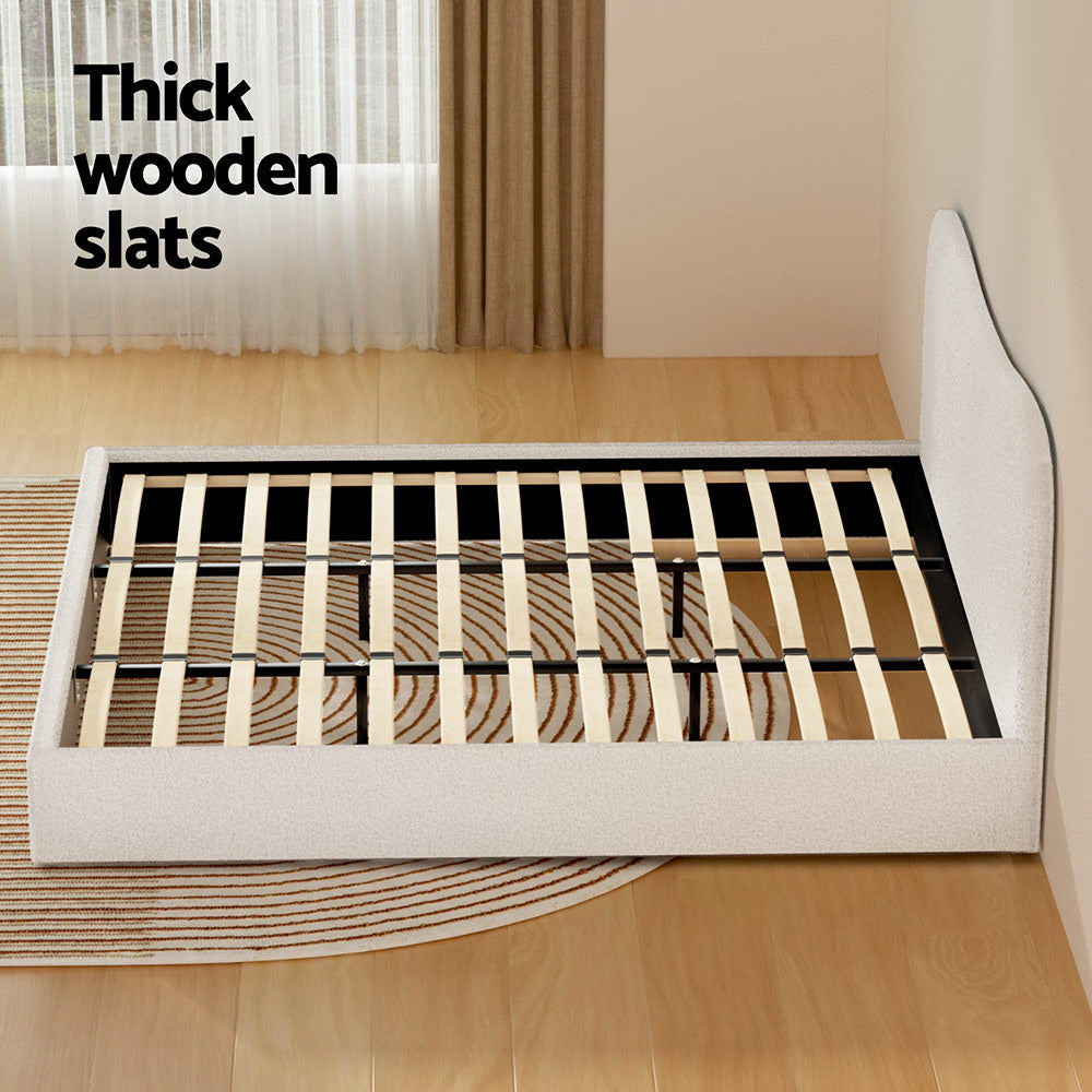 DARA Boucle Bed Frame - King