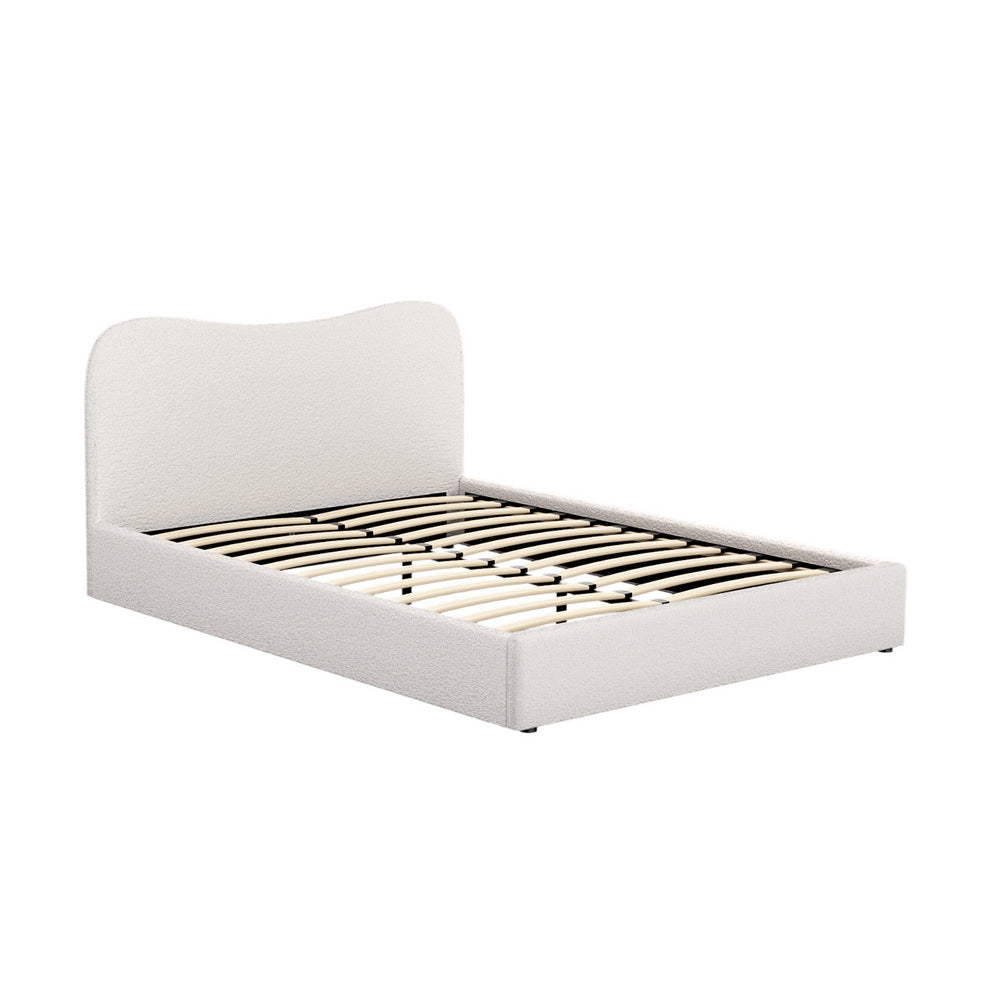 DARA Boucle Bed Frame - Queen