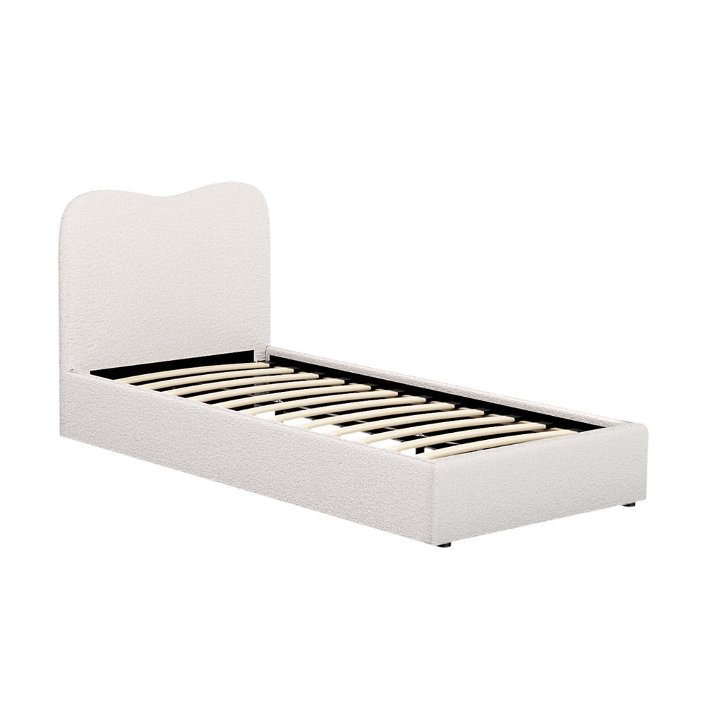 DARA Boucle Bed Frame - Single