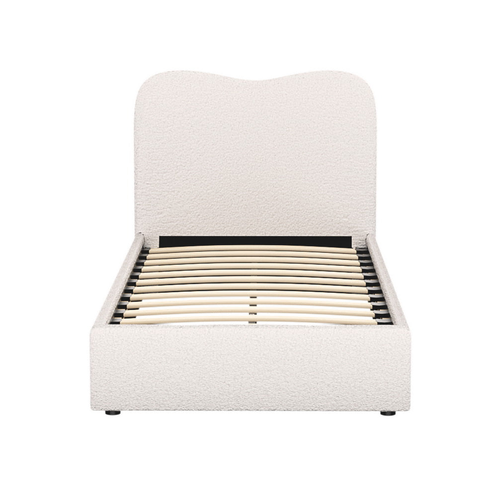 DARA Boucle Bed Frame - Single