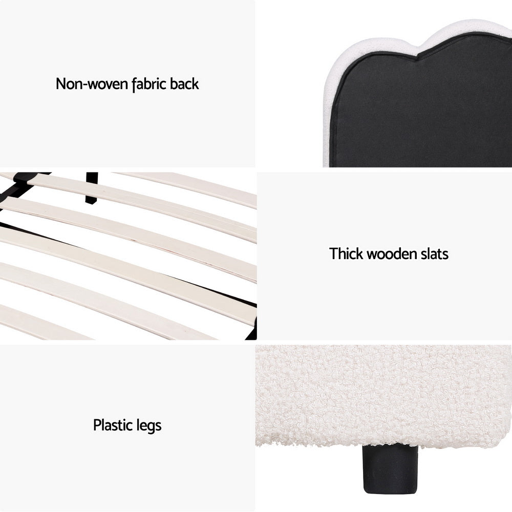 FION Boucle Bed Frame - King