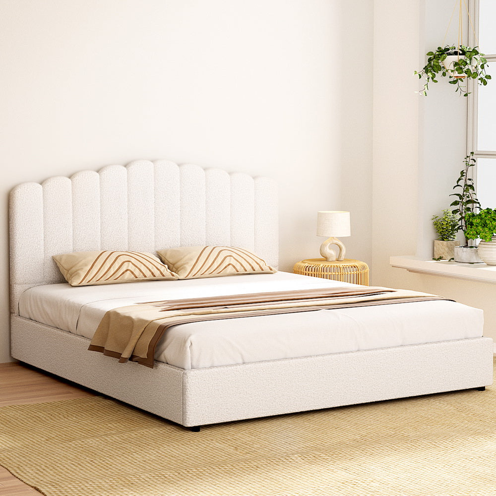 FION Boucle Bed Frame - King