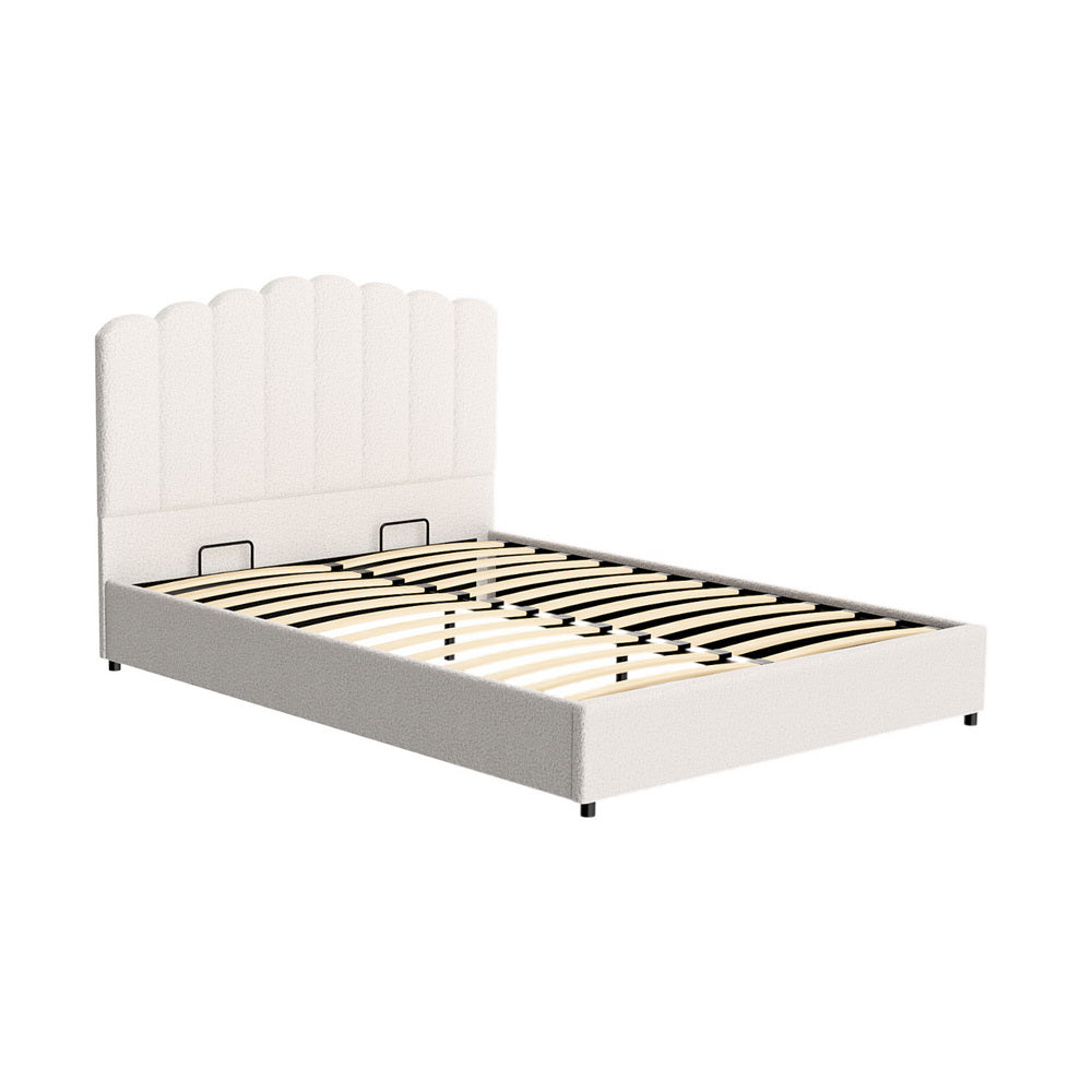 FION Boucle Bed Frame - Queen