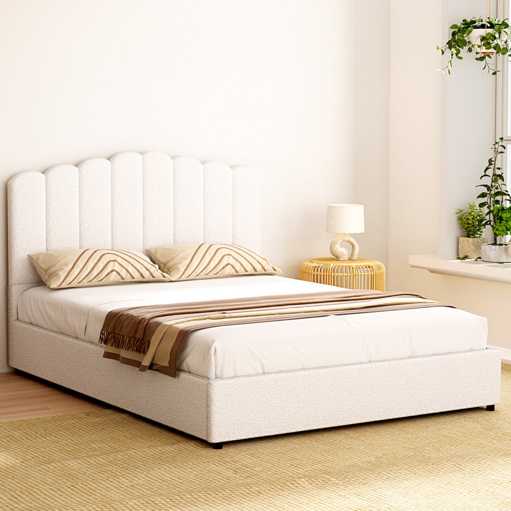 FION Boucle Bed Frame - Queen