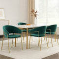 DIALA Dining Chairs, Set of 4- Green