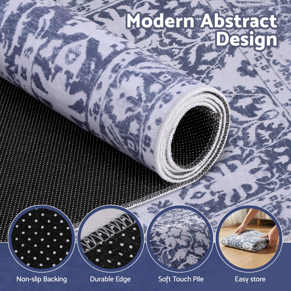AZURE Washable Rug - 120 x 170cm