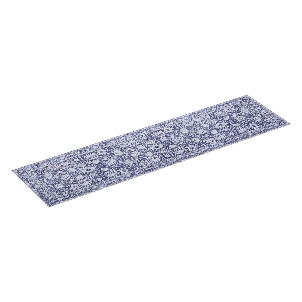 AZURE Washable Hallway Runner - 80 x 300cm