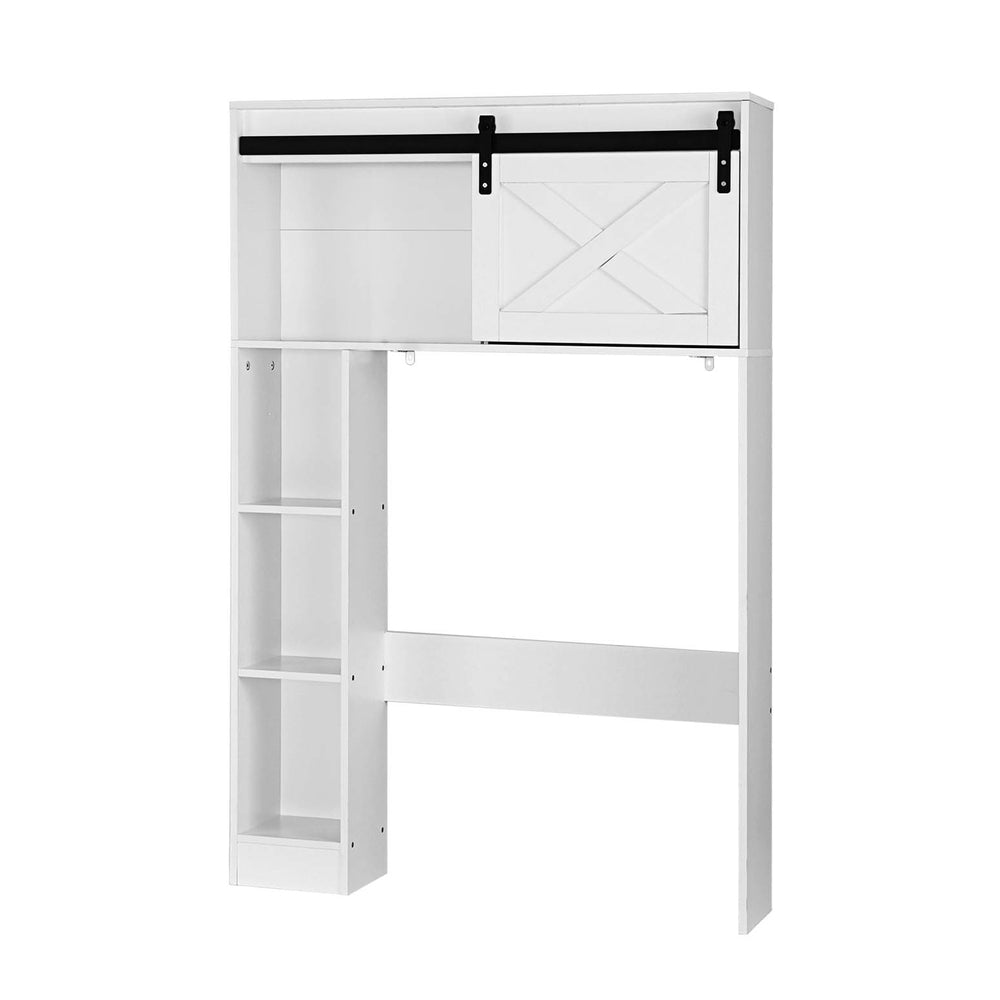 Artiss Bathroom Over the Toilet Storage, 128cm - White