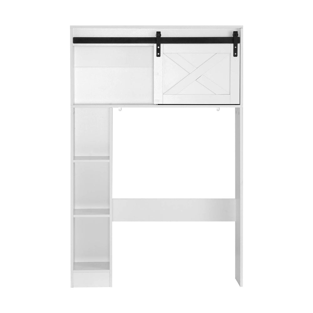 Artiss Bathroom Over the Toilet Storage, 128cm - White