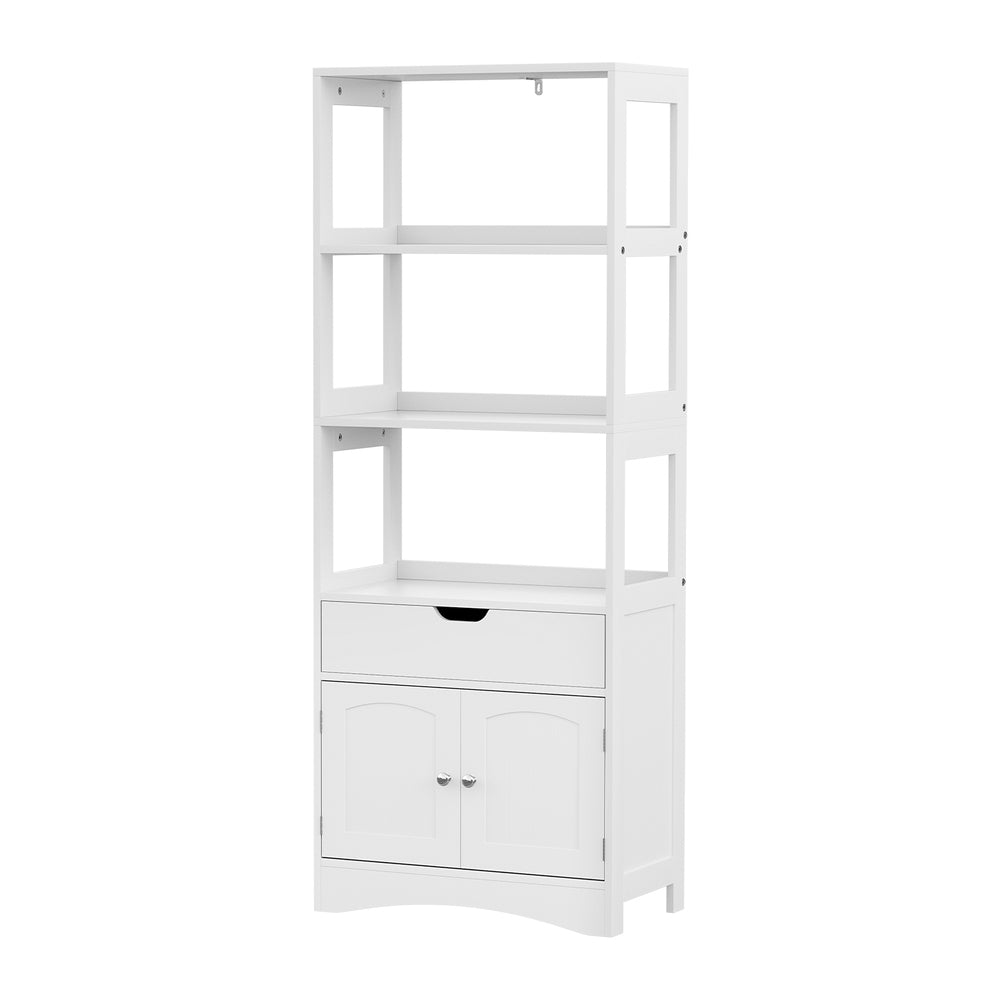 Artiss Bathroom Floor Cabinet with 2 Drawers - White
