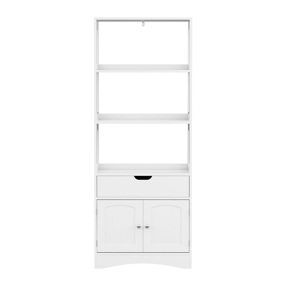 Artiss Bathroom Floor Cabinet with 2 Drawers - White