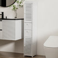 Artiss Bathroom Slim Storage Cabinet - White