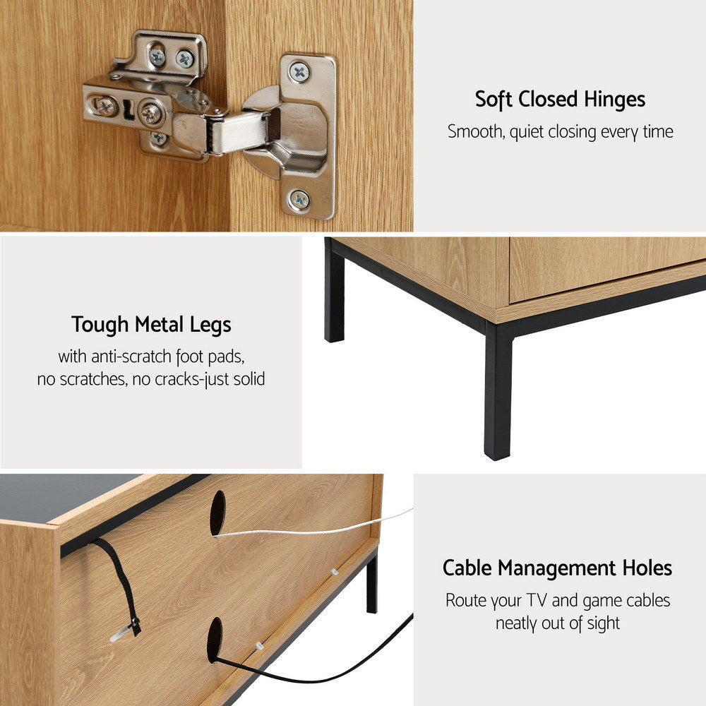 Artiss Entertainment Unit - Pine