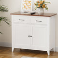 Artiss Sideboard with 2 Drawers - White
