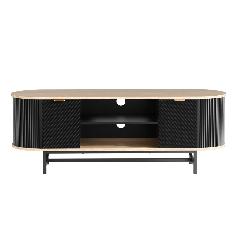Artiss TV Entertainment Unit - Black & Pine