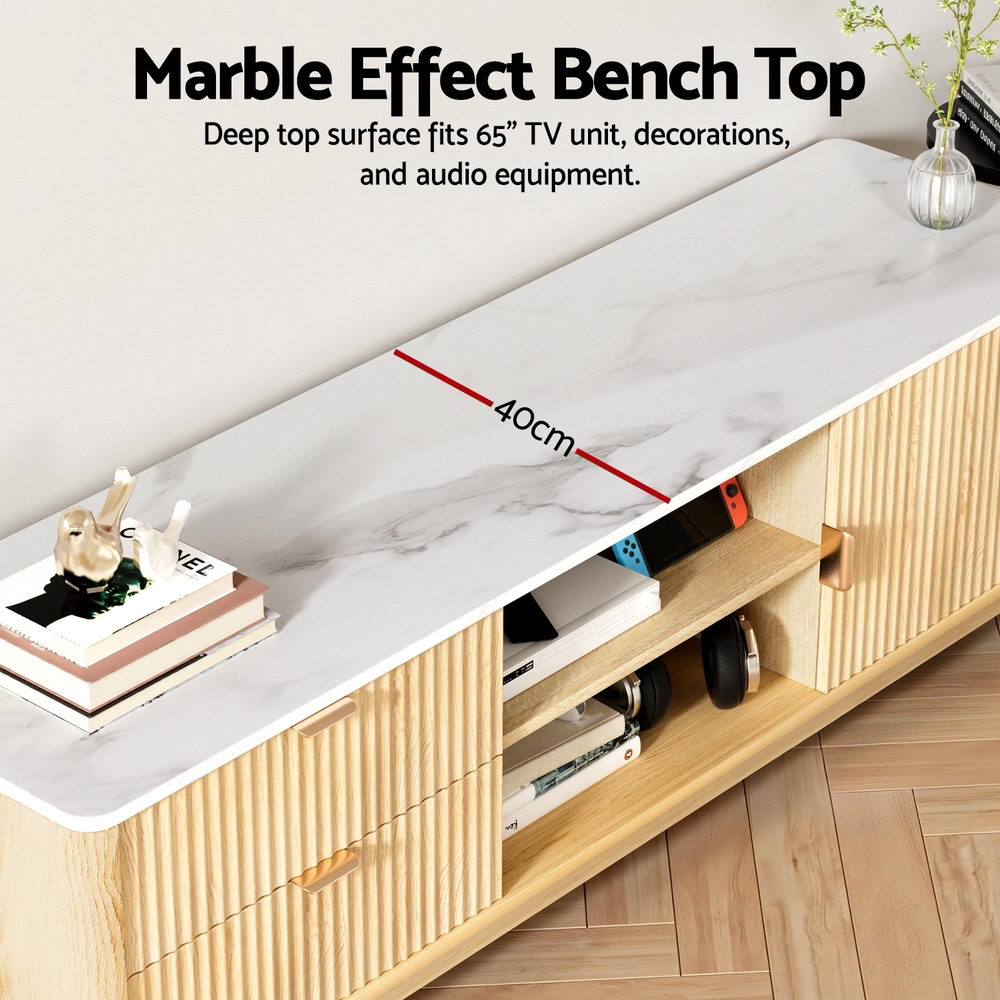 Artiss TV Unit, 150cm - Pine