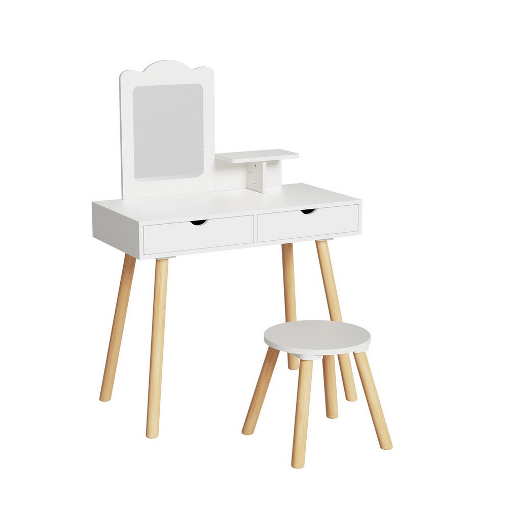 Keezi Kids Dressing Table Set with Mirror