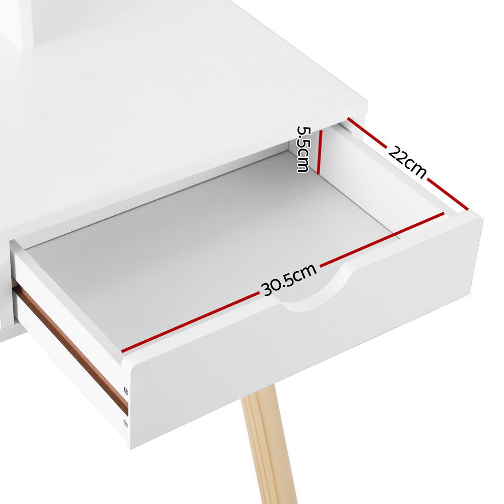 Keezi Kids Dressing Table Set with Mirror