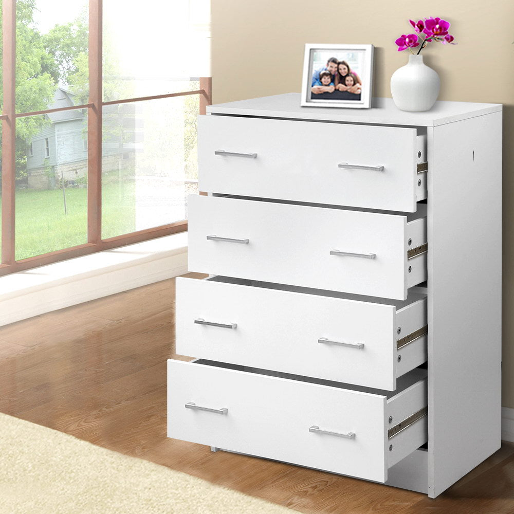ANDES Chest of Drawers - White