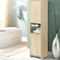 Artiss Bathroom Cabinet, 185cm - Oak