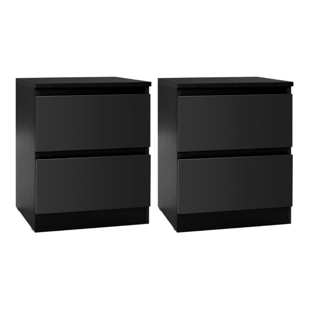 PEPE Bedside Table x 2 - Black