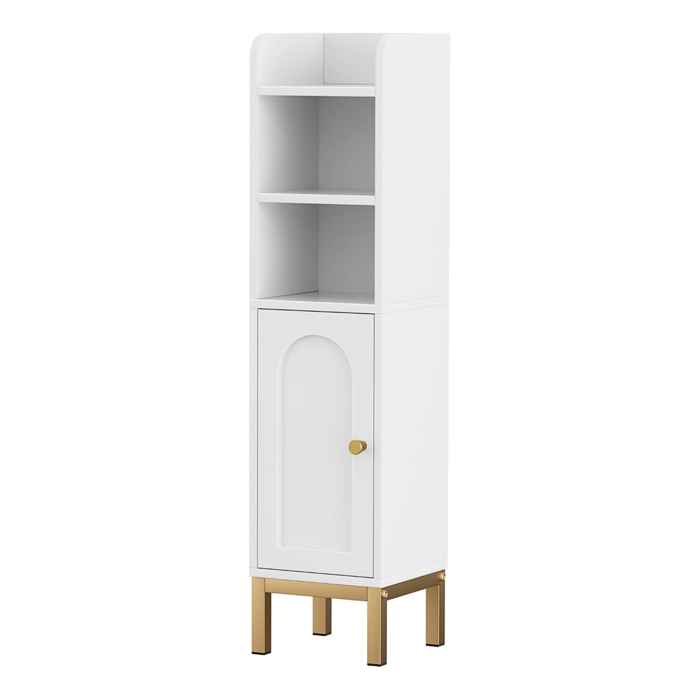 Artiss Arched Design Bathroom Cabinet - White