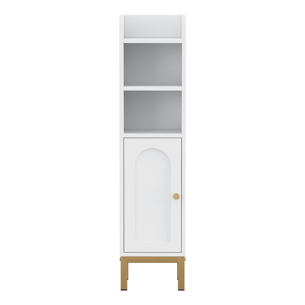 Artiss Arched Design Bathroom Cabinet - White
