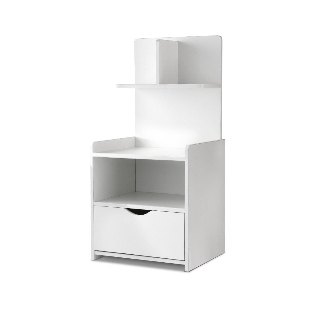 EVERMORE Bedside Table - White