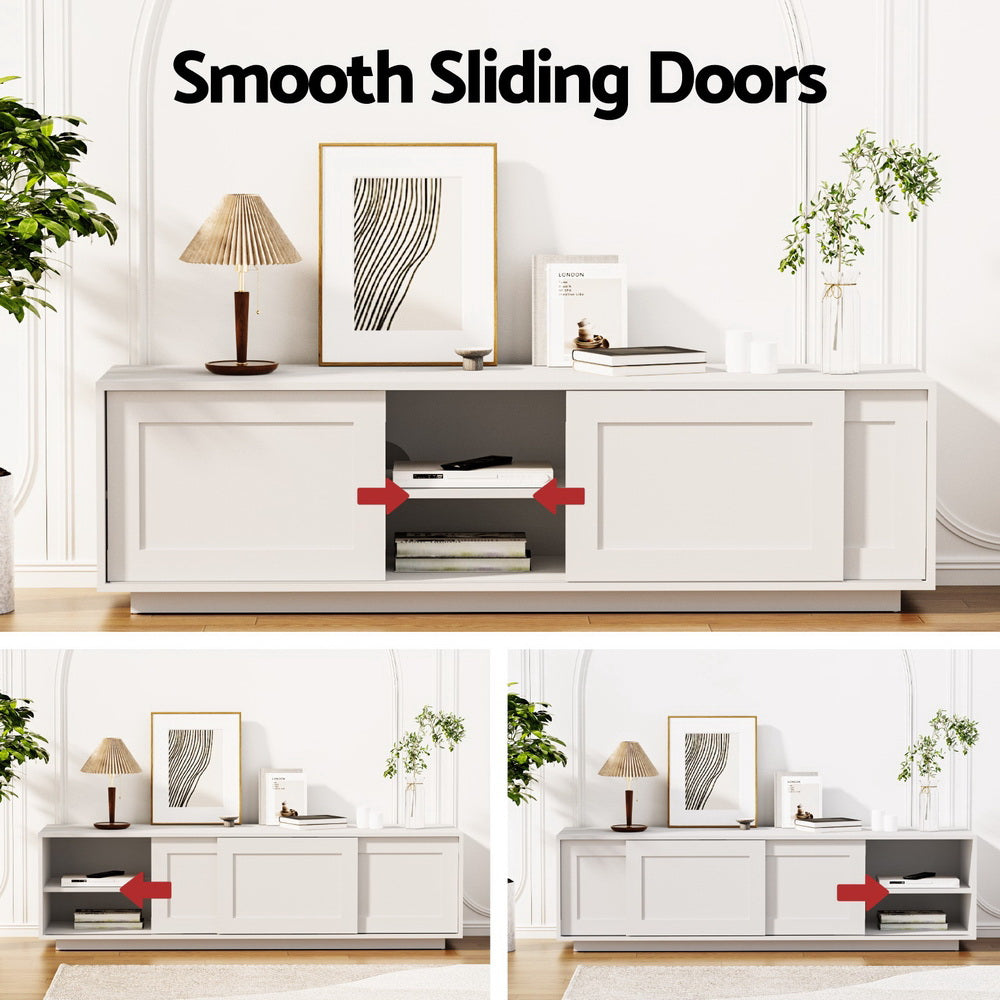 Artiss Entertainment Unit, 160cm - White