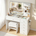 CHLOE Dressing Table - White