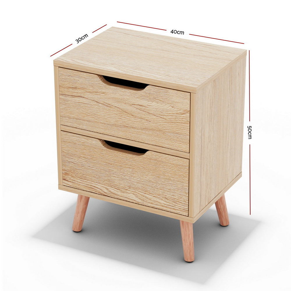 BODEN Bedside Table - Pine