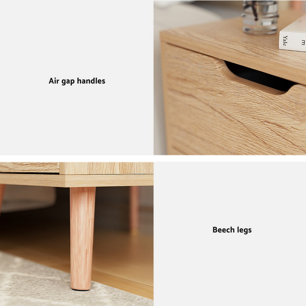 BODEN Bedside Table - Pine