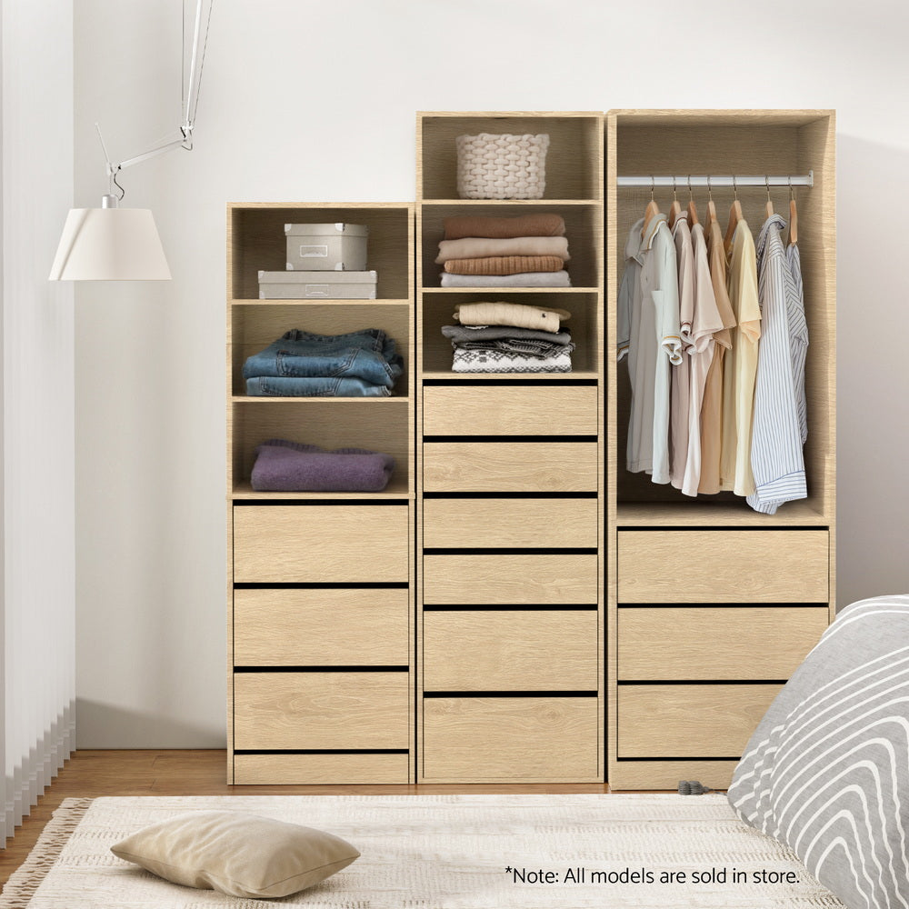 Artiss Wardrobe - Pine