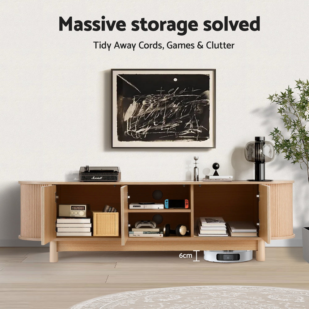 Artiss TV Unit, 160cm - Pine