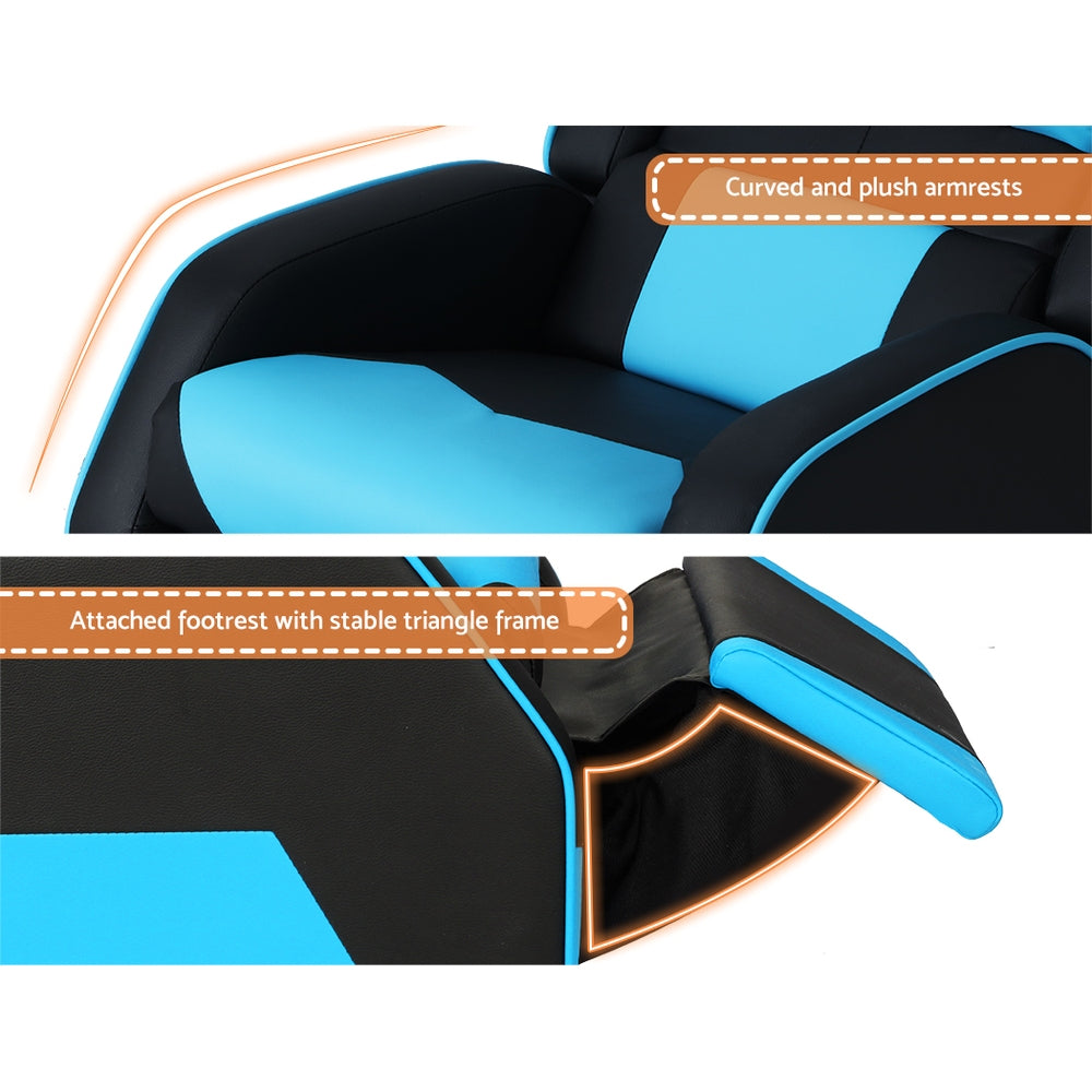 Keezi Kids Gaming Recliner - Blue