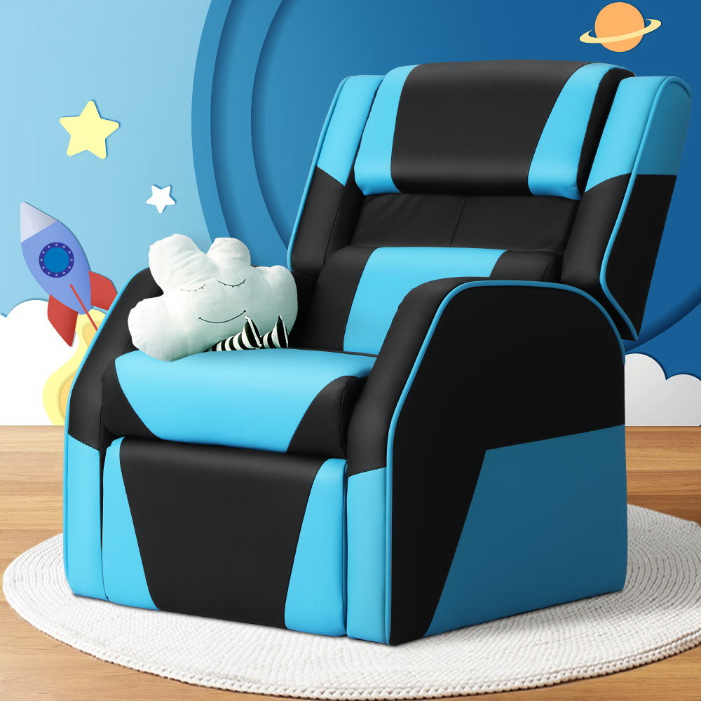 Keezi Kids Gaming Recliner - Blue