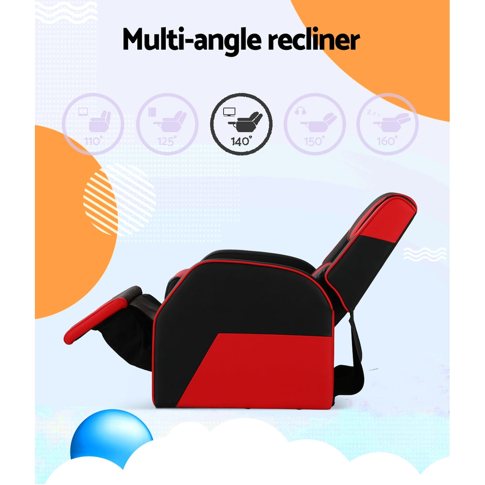 Keezi Kids Gaming Recliner - Red