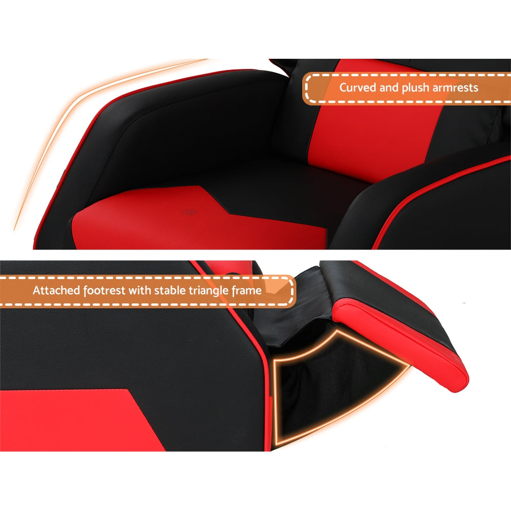 Keezi Kids Gaming Recliner - Red