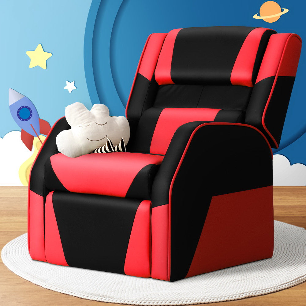 Keezi Kids Gaming Recliner - Red