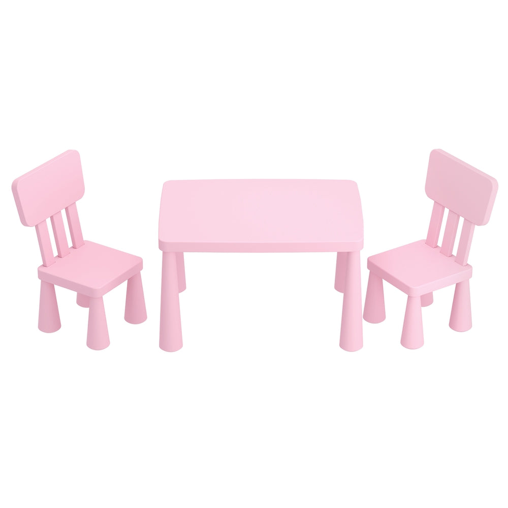 Keezi Kids Table and Chairs Set - Pink