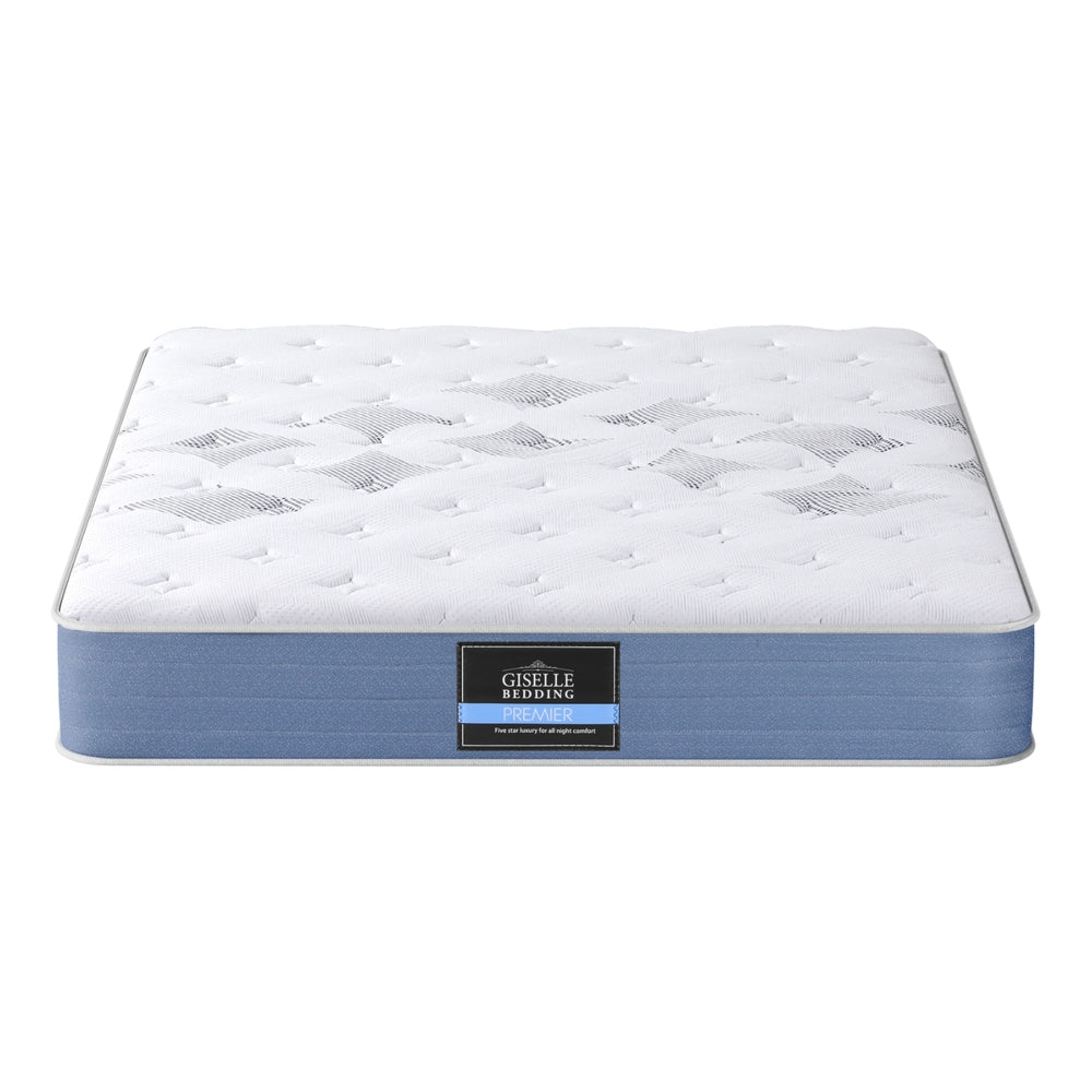 Giselle Snow Series, 25cm Pocket Spring Mattress - Queen