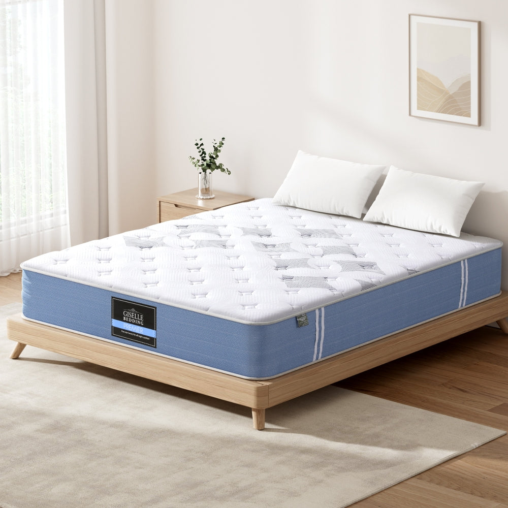 Giselle Snow Series, 25cm Pocket Spring Mattress - Queen