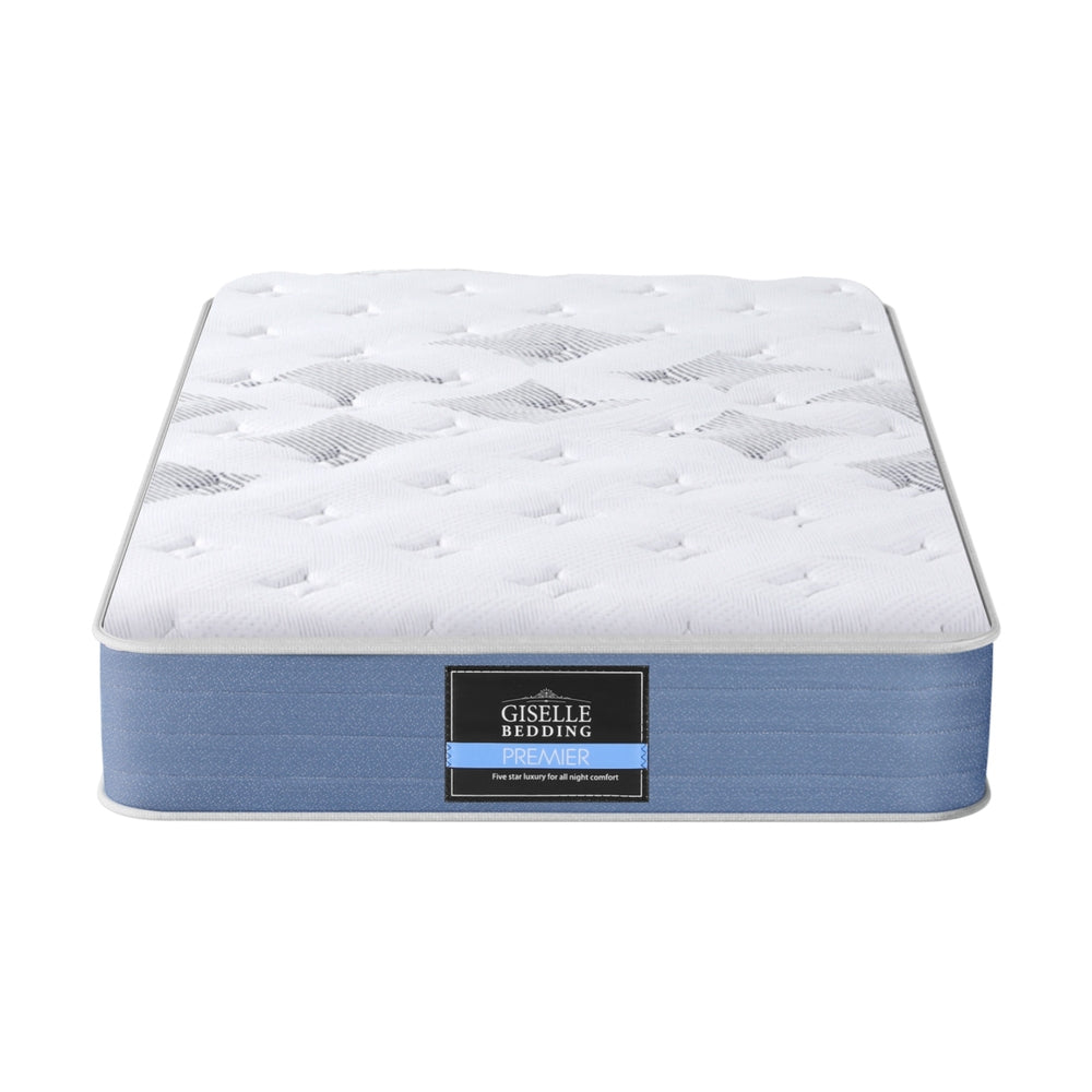 Giselle Snow Series, 25cm Pocket Spring Mattress - Single
