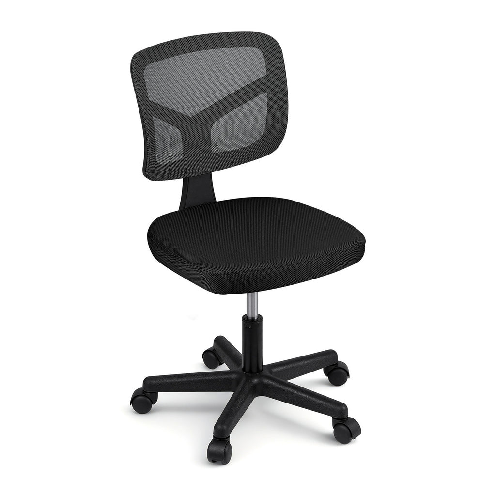 Artiss Armless Office Chair - Black