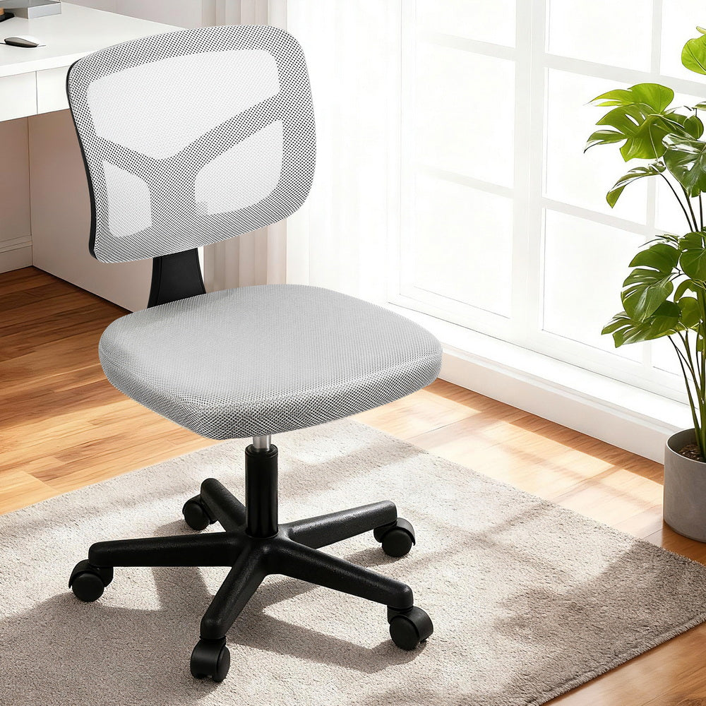 Artiss Armless Office Chair - Grey