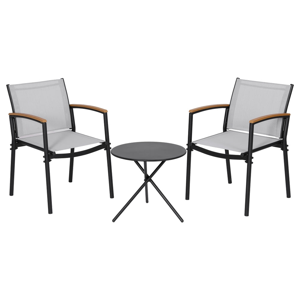 Gardeon 3PC Outdoor Bistro Set