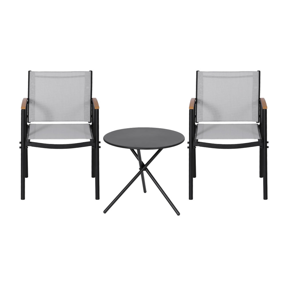 Gardeon 3PC Outdoor Bistro Set
