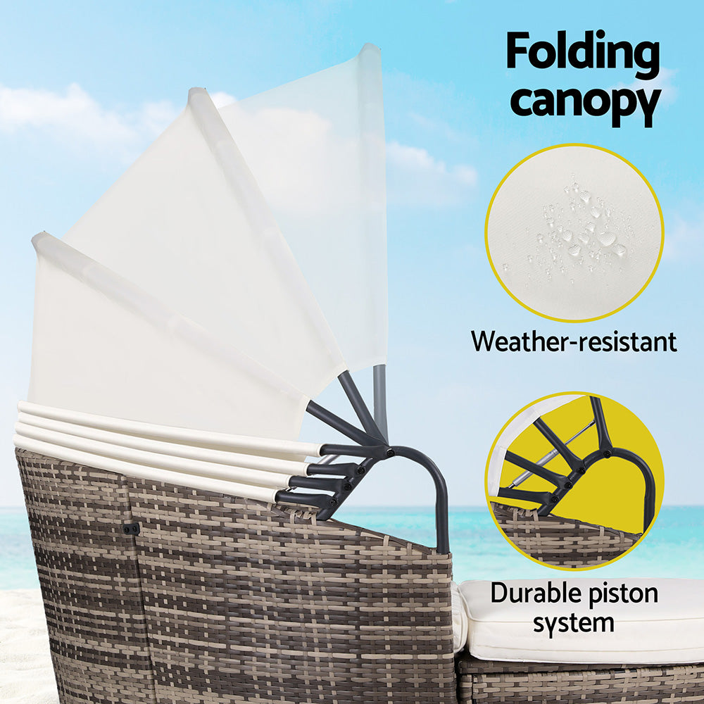 Gardeon Outdoor Sun Lounge